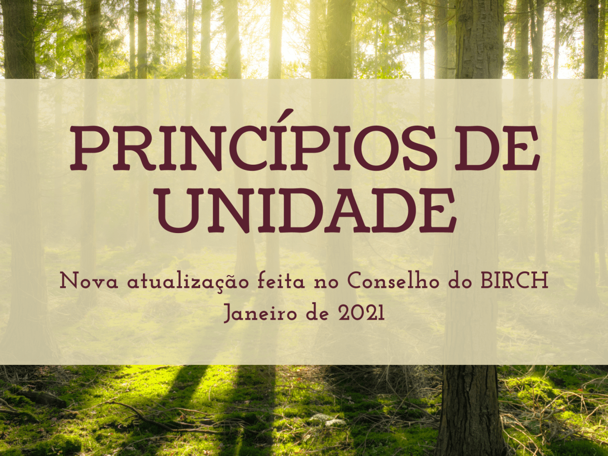 Atualização nos Princípios de&nbsp;Unidade
